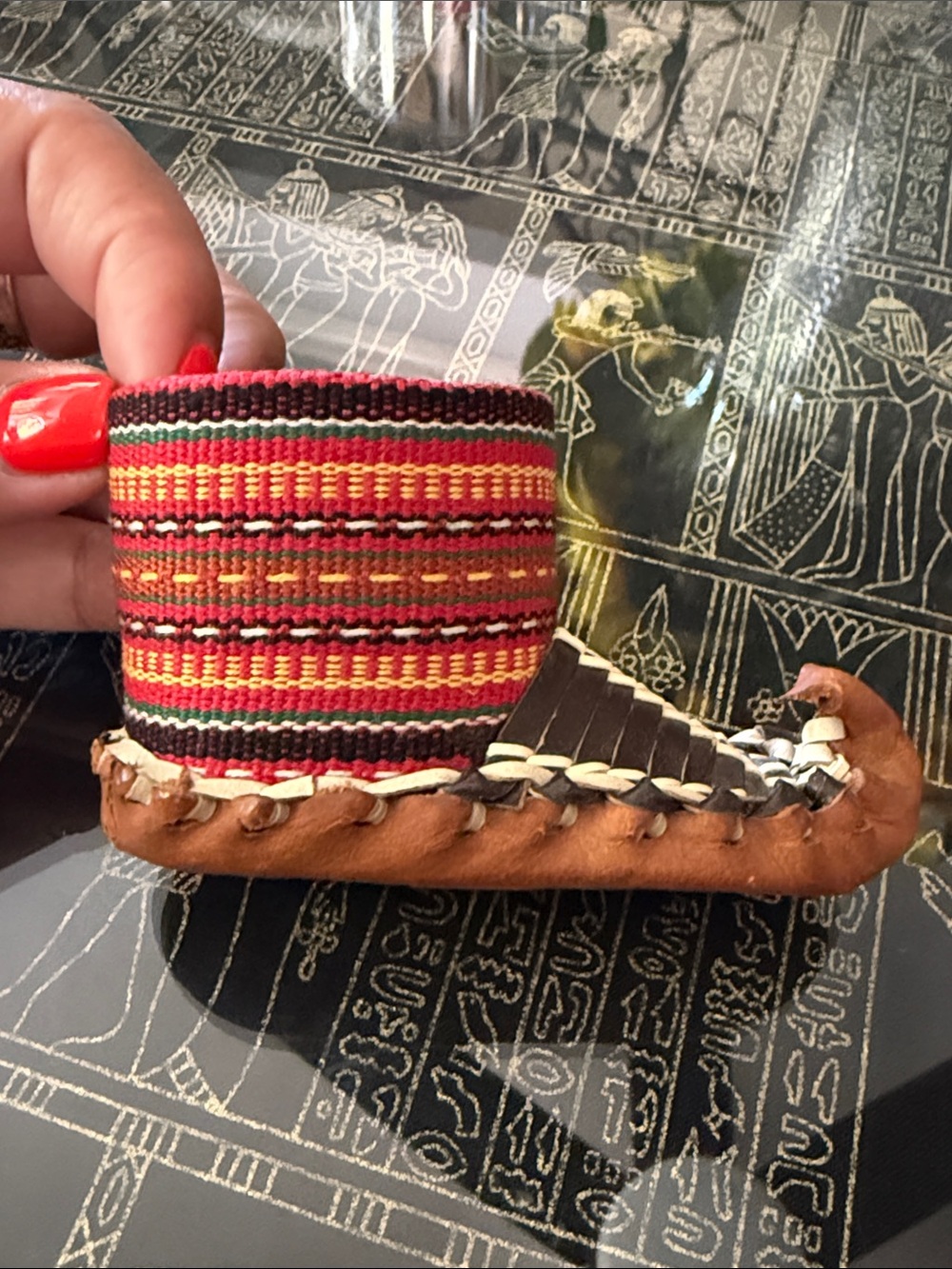 Leather Genie Textile Trinket